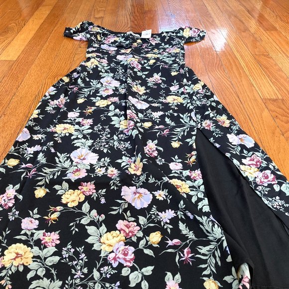 Off The Shoulder Midi Dress Abercrombie XS NWT - Picture 6 of 6